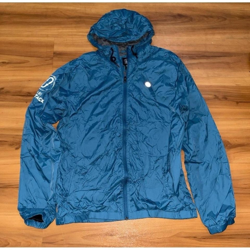 Mens Volcom "We Are Openstack" Full Zip Lined Hooded Jacket